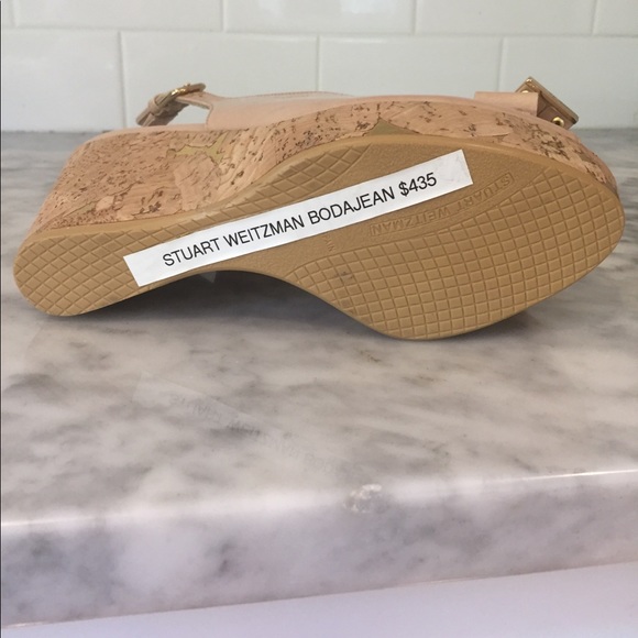 COPY - Stuart Weitzman Patent Leather Wedges - Picture 6 of 7